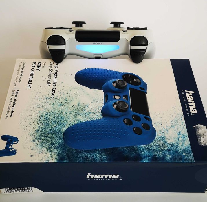 PS4 Dualshock 4 Оригинален контролер + протектор HAMA