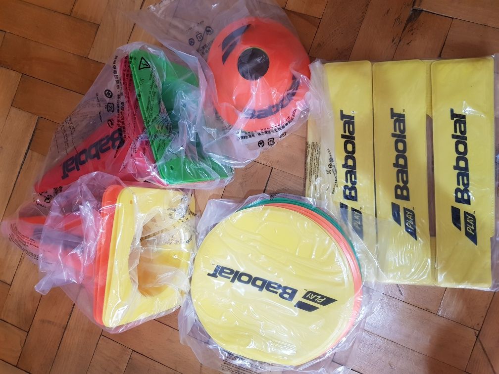 Babolat Mini Tennis Kit(jaloane+linii teren tenis rosu)