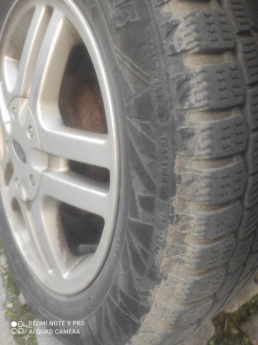 Алуминиеви джанти със зимни гуми за Форд  фокус