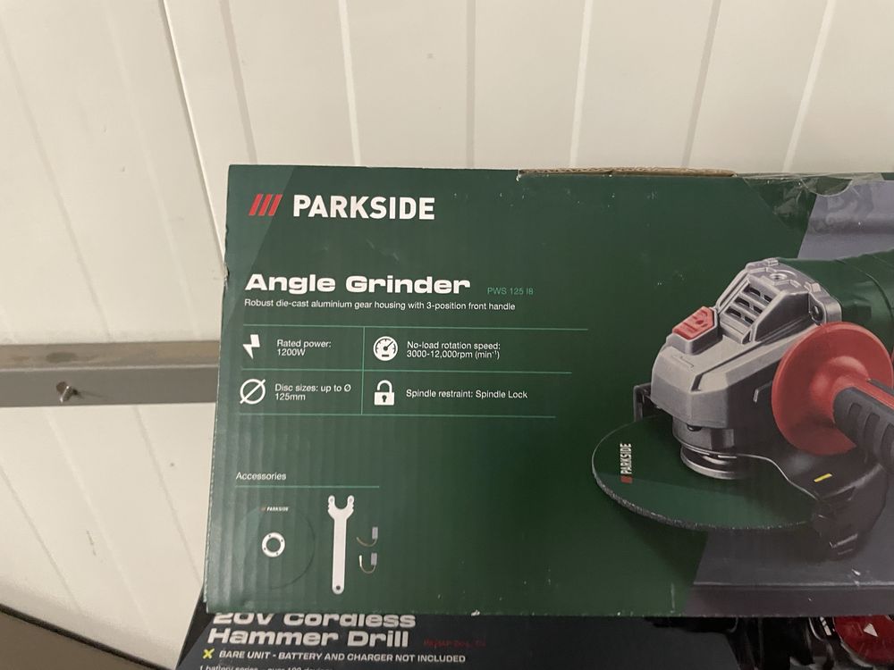Ъглошлайф Parkside PWS 125 I8 1200W 230V
