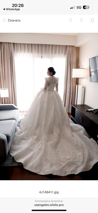 Платье свадебное