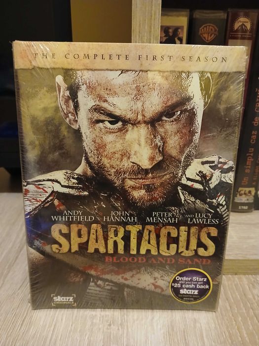 Spartacus sezonul 1 pe DVD