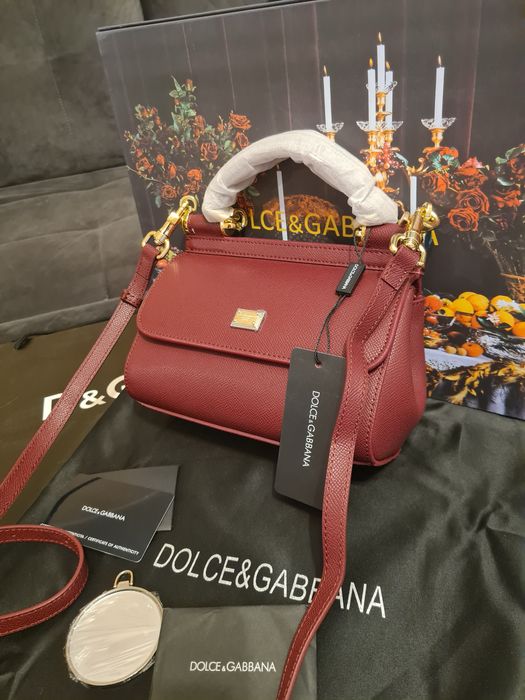 Poseta Dolce G Sicily - piele naturala/video/20cm/25cm