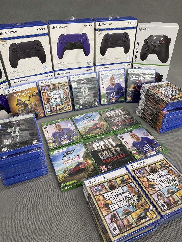 Игры и Джойстики на PlayStation 5 и X Box Оригинал По разным ценам