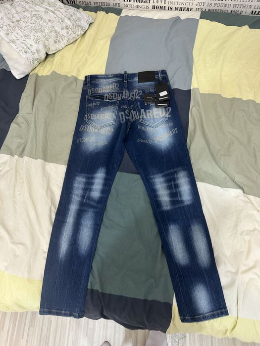 blugi dsquared2 albastrii