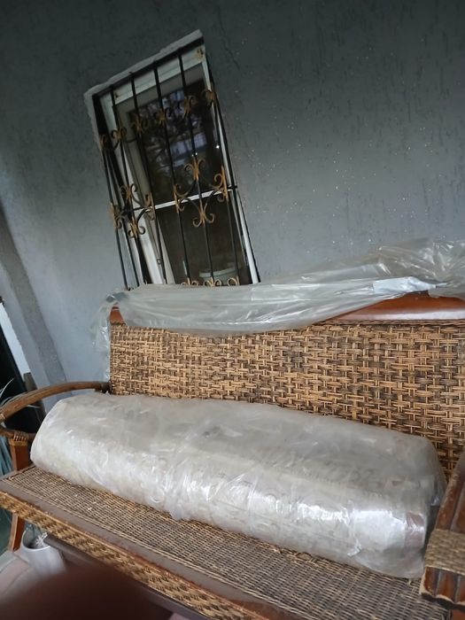 Комод ротанговый.Диван ротанговый-40000т.