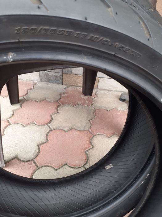 Cauciucuri moto 50% uzura