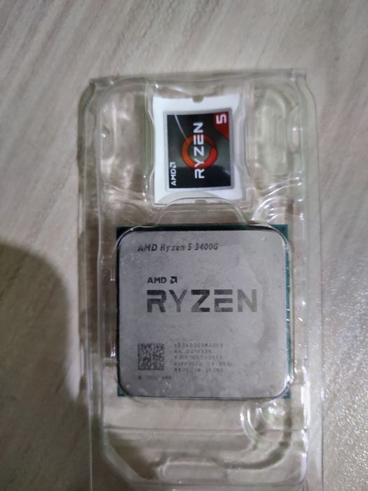 Ryzen 5 3400g + Охладител