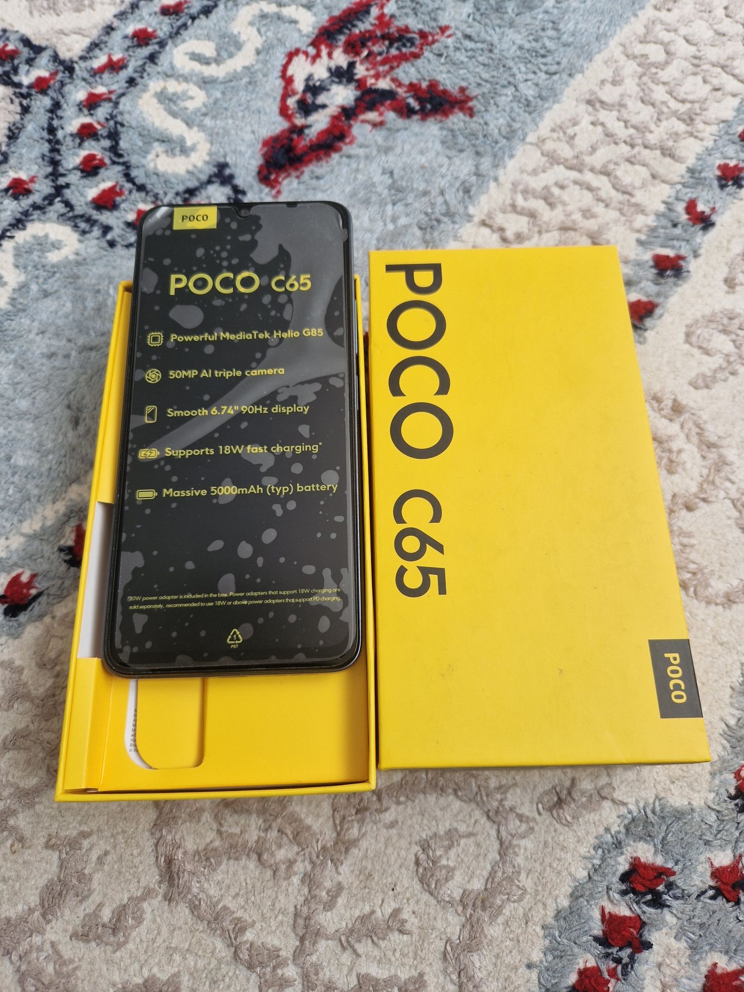 Poco C65 память 256гб