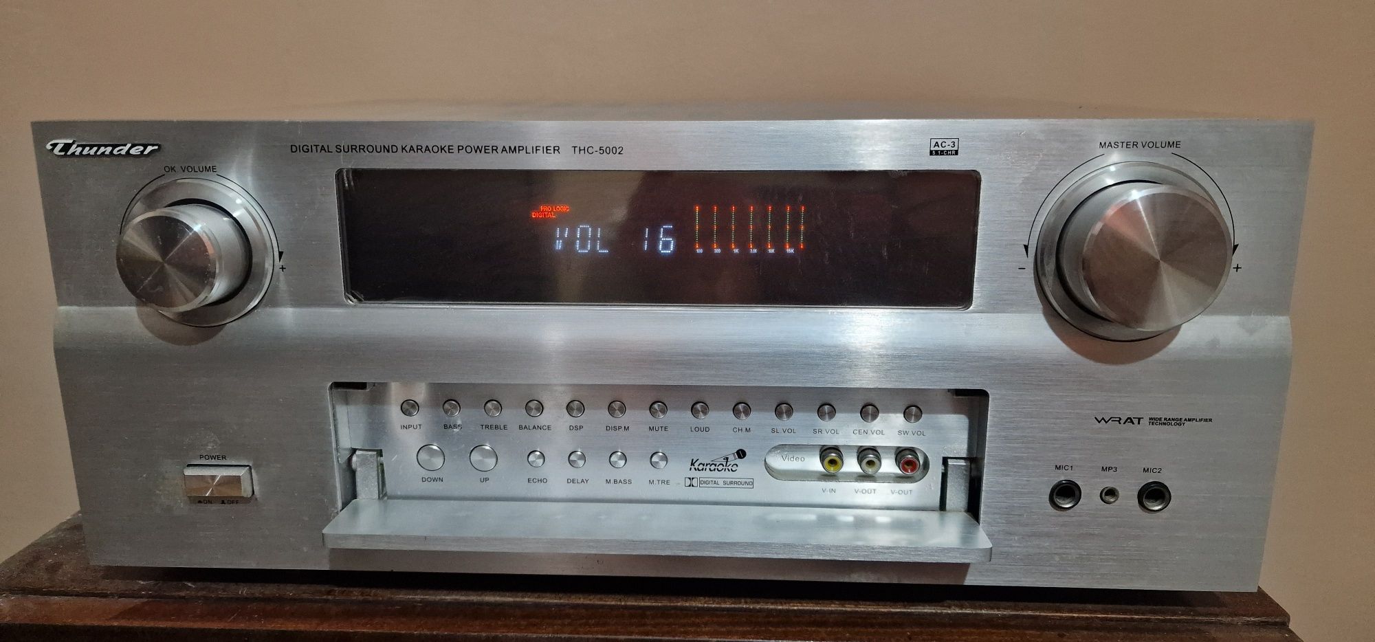 Усилвател Thunder 5002 и две колони