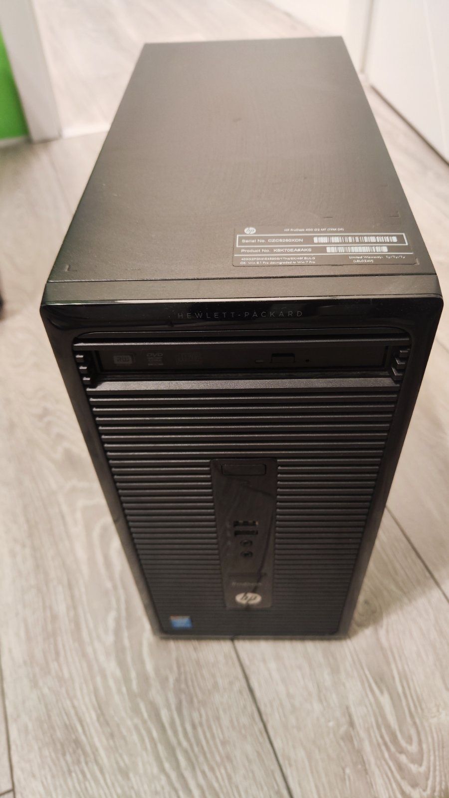 Hp ProDesk 400 G2 i5 4590S / 8GB / HD 5450 / 256SSD / 1TB