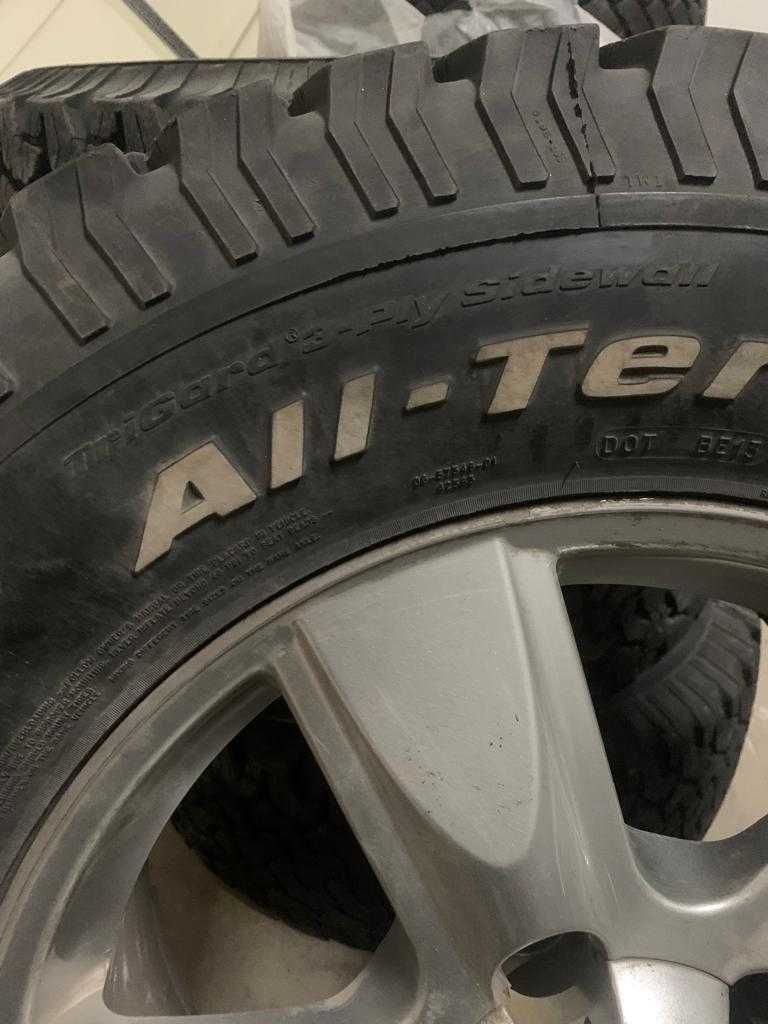 Шины BFGoodrich All-Terrain T/A 285/65 R18 с дисками