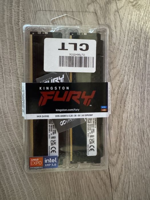 Vand dual kit 64 ddr5 Ram kingstone 6000 cl30