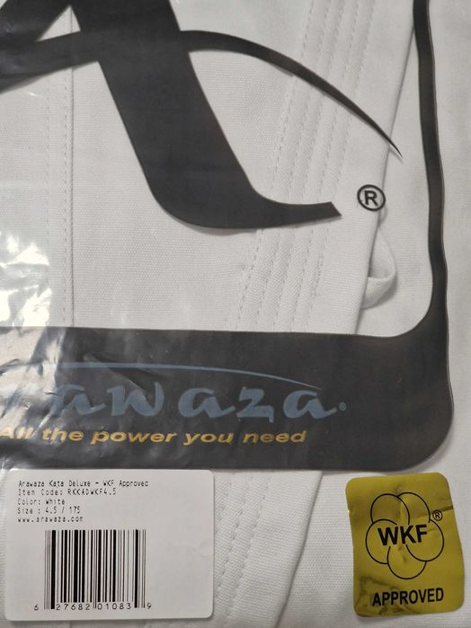 Karategi Кимона за карате Arawaza Kata и Kumite Delux и EVO, Onyx Zero