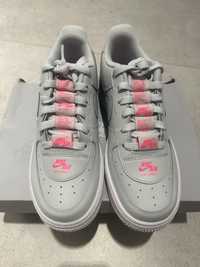 Обувки Nike air force 1 pink and grey