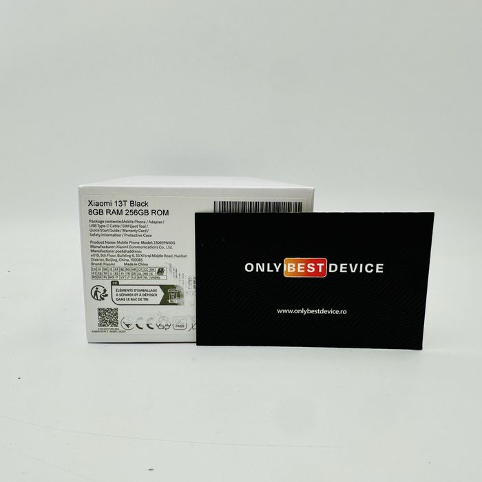 Xiaomi 13T Black 8/256GB