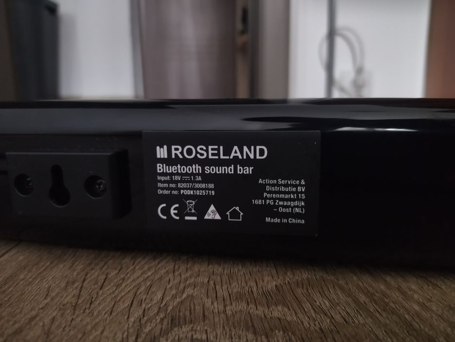 Roseland bluetooth sound bar PODK1025719 hdmi