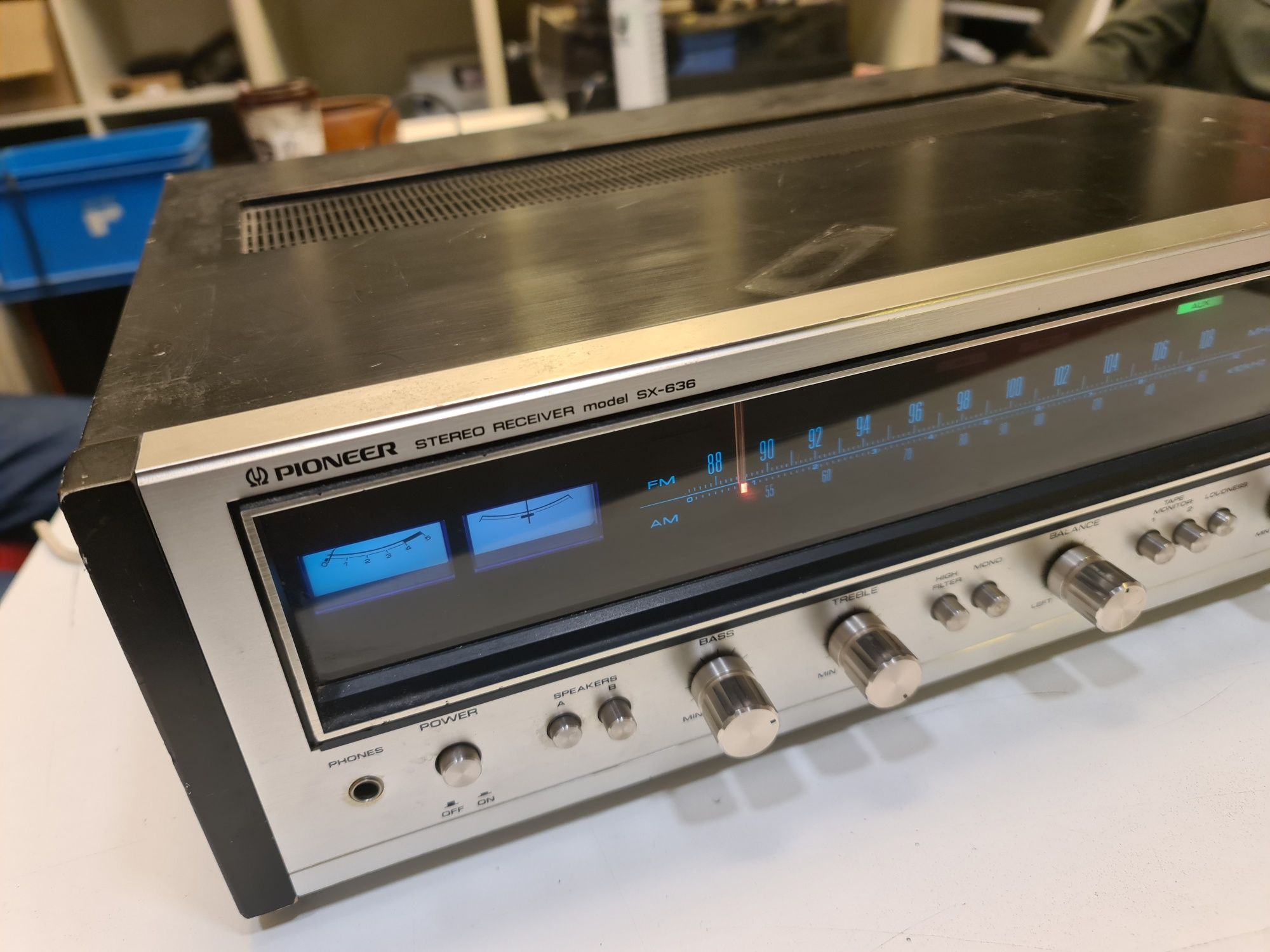 Pioneer sx-636 receiver