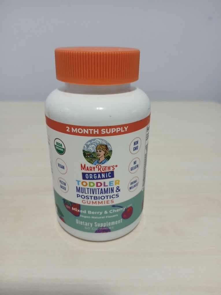 Multivitamin& postbiotics.For toddlers .Mary Ruth.