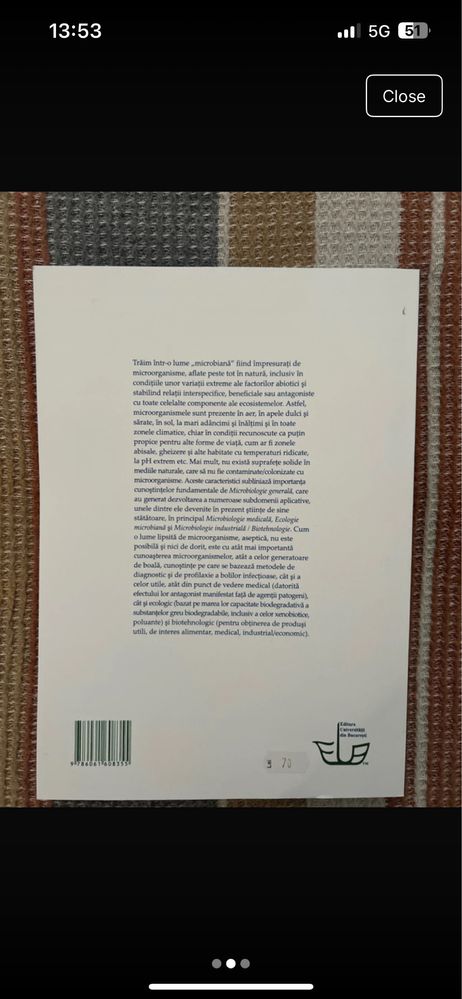 Carte microbiologie generala si aplicata