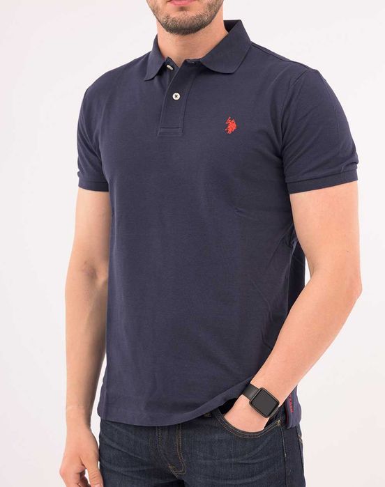 US Polo Assn. Polo Shirt ОРИГИНАЛНA мъжкa поло тенискa - L-M