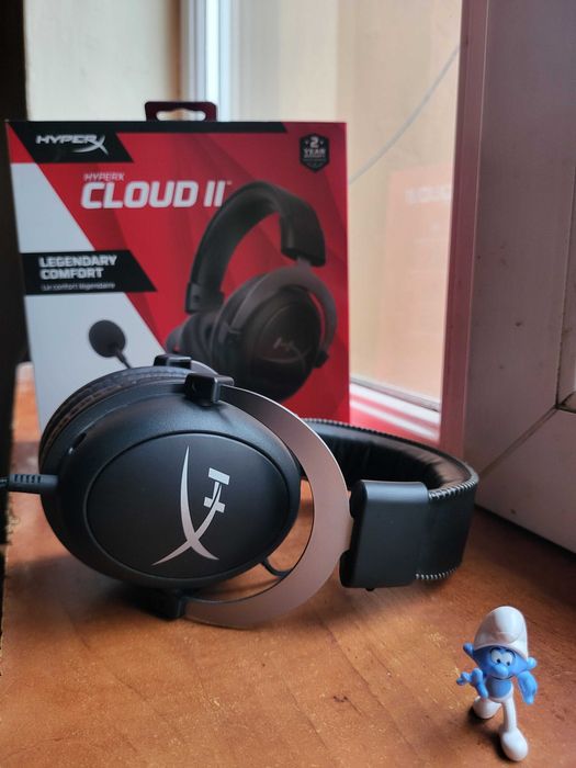 Casti Gaming HyperX Cloud 2  la cutie - 7.1 Surround - Impecabile