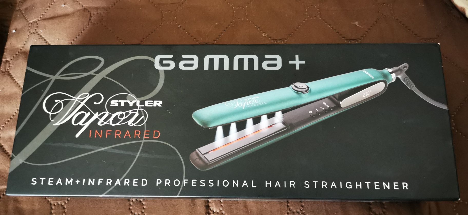 Инфраред преса за коса с пара GAMMA+ VAPOR STYLER INFRARED