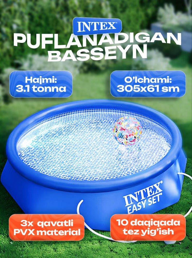 Intex basseyn karkas