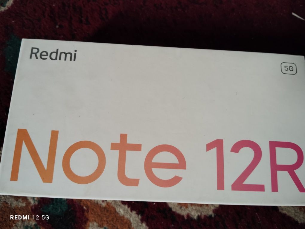 Redmi note 12r.5G 4+2_128