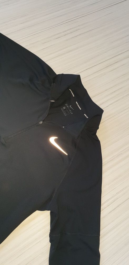 Nike Running Dri - Fit Stretch 3/4 Zip / M НОВО! ОРИГИНАЛ Мъжка  Блуза