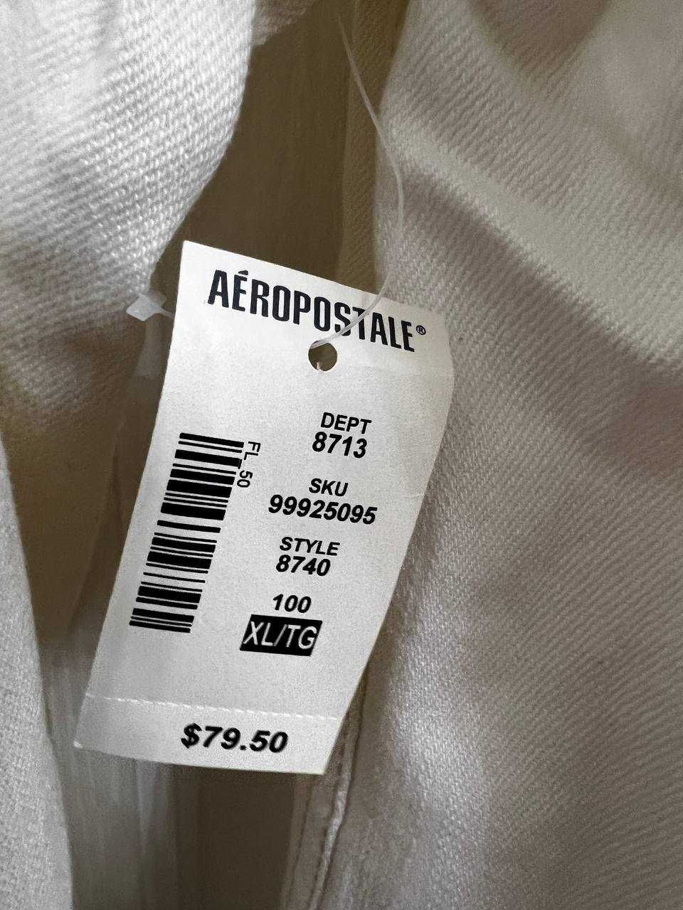 Новая белая джинсовая куртка Aeropostale (США), размер XL (48/52)