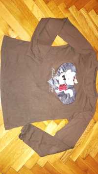 Детска памучна блузка с котето Мари