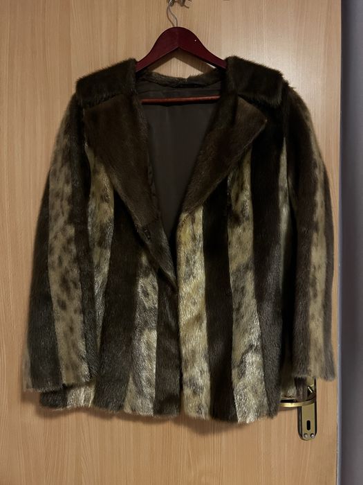 Haina blana vulpe argintie