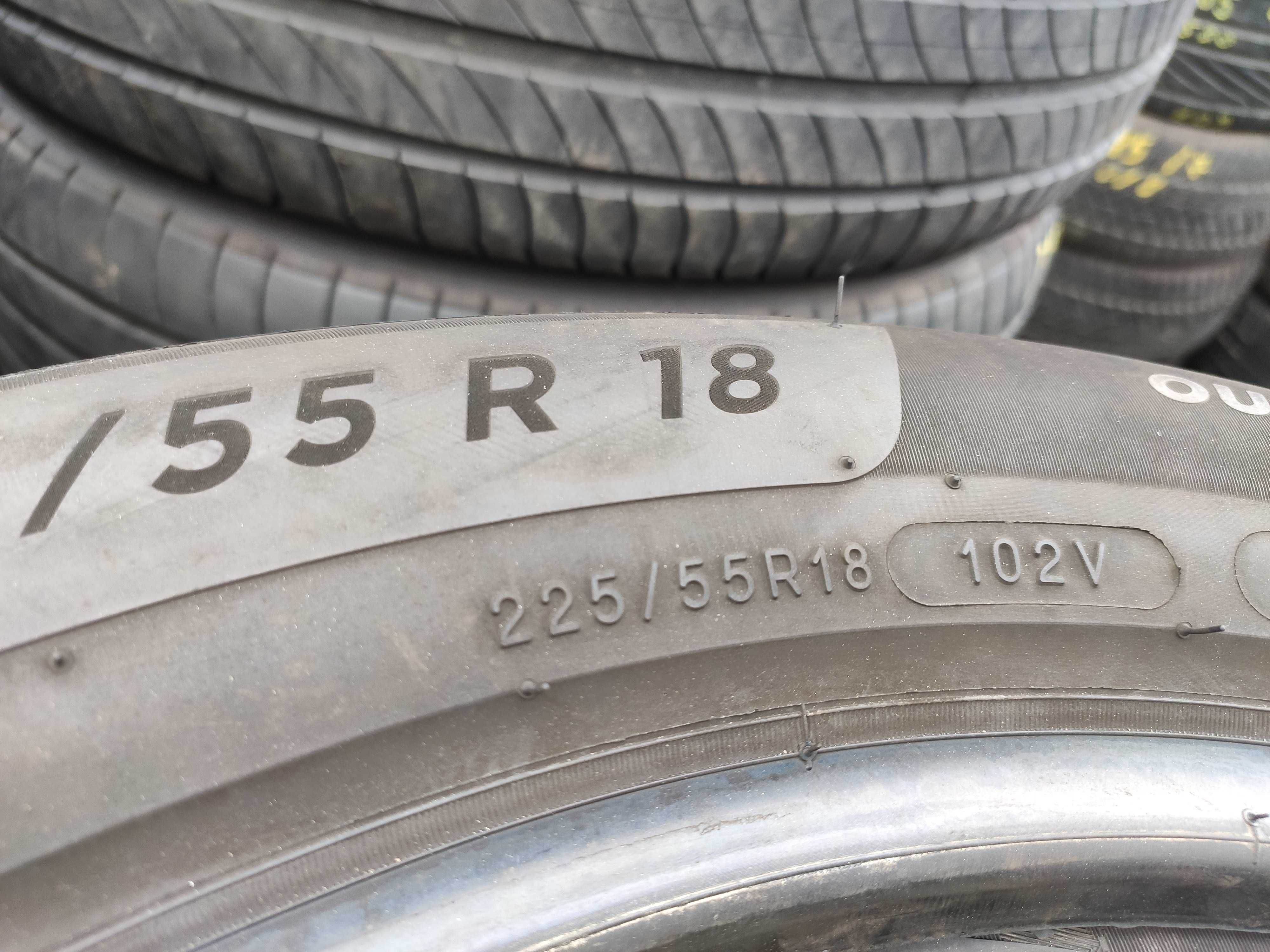 4бр Летни гуми 225 55 18 - Michelin