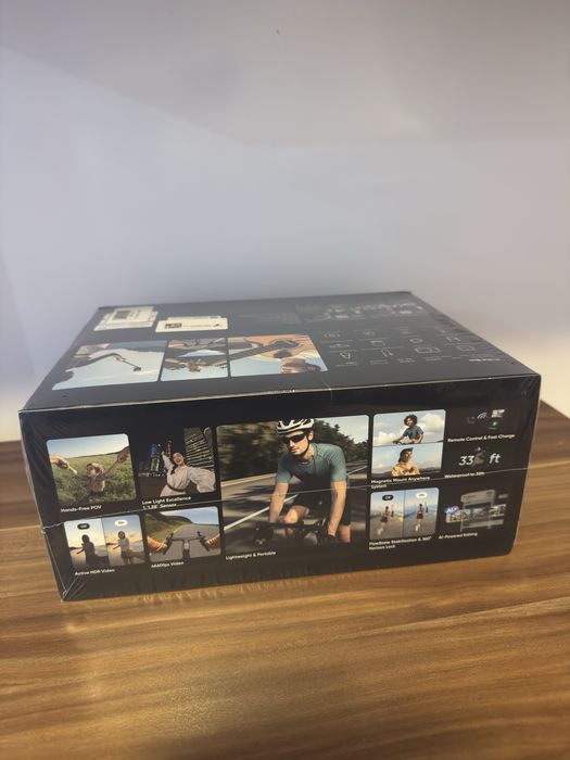 Cameră de acțiune Insta360 - GO Ultra, 50MPx, 4K, negru NOUA SIGILATA