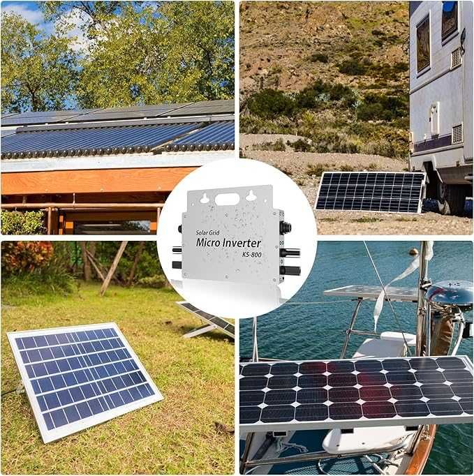 Micro Inverter solar 800W, WiFi+APP, 99.5 Eficenta,REDUS de la 1420RON