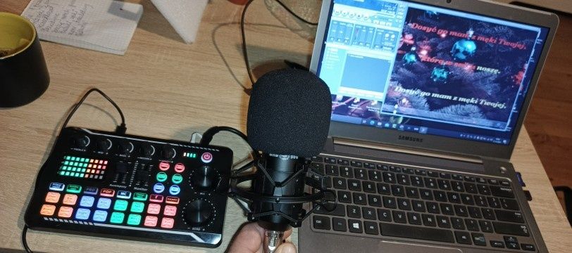 Mixer audio cu efecte și Bluetooth pentru sunet de calitate Consola DJ