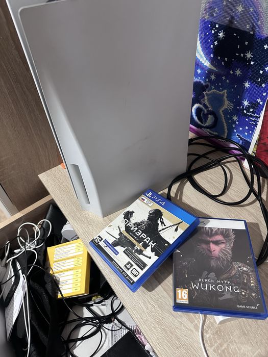 Продам пс5 с играми