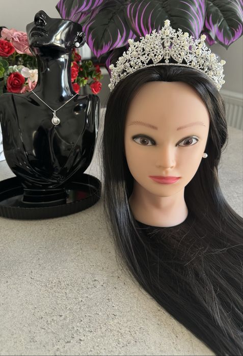 Diadema/set cu perle superb