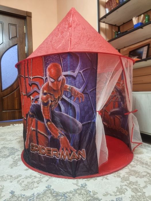 BOOM SKIDKA Палатка ДОМИК Человек паук.
