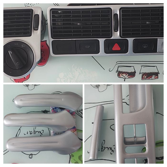 Grile aerisire și Mânere Golf 4/Bora