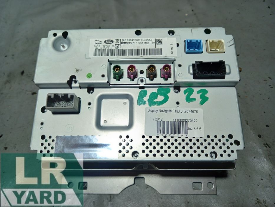 Display navigatie RANGE ROVER SPORT 2010-2013 LR074676 dezmembrez