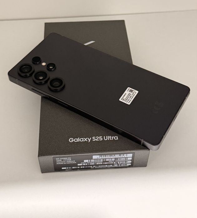 Samsung Galaxy S25 Ultra 512GB Titanium Jetblack Garantie 2 ani