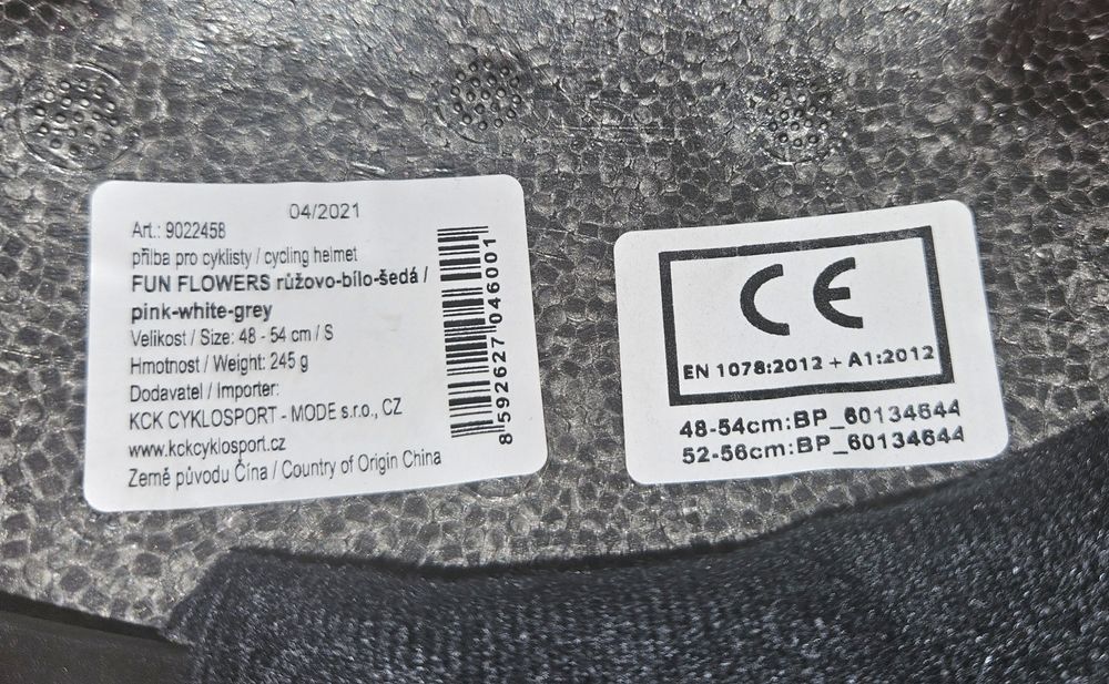 Cască copii cycling Force Fun roz