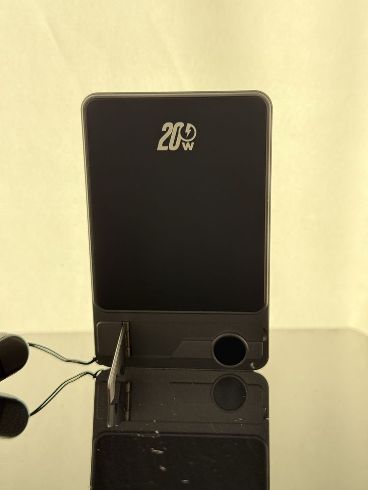 Power bank 20w 5000ампер ультратонкие алюминевый корпус двойной магнит