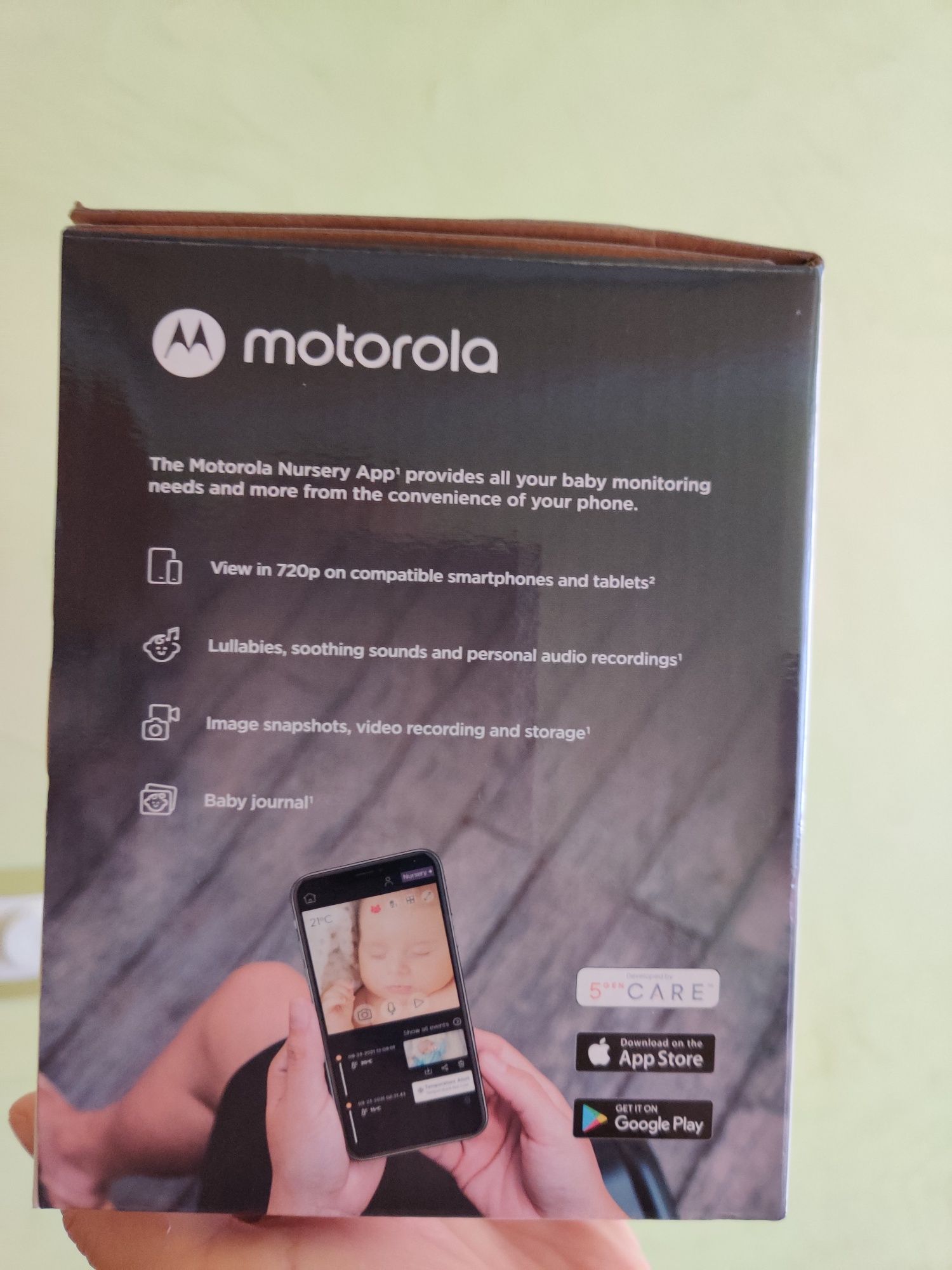 Камера за бебе, Бебефон - Motorola VM855 connect