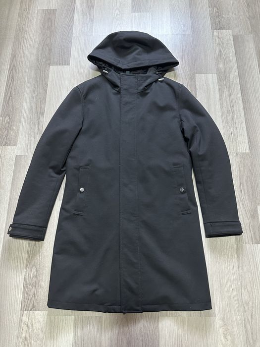 Palton / Jacheta Lunga eleganta cu gluga Zara