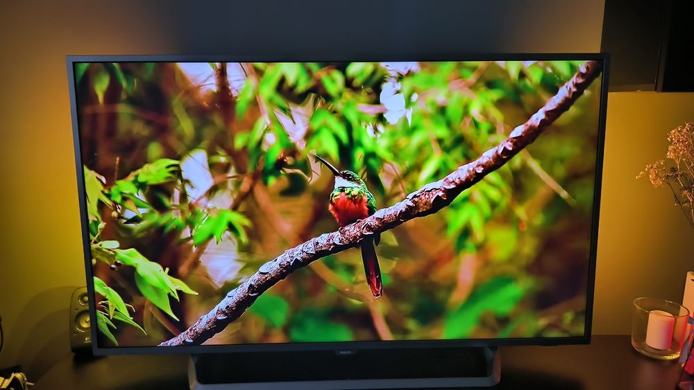 TV Ambilight Philips 139cm 55PUS6262 + Android TVBOX XIAOMI