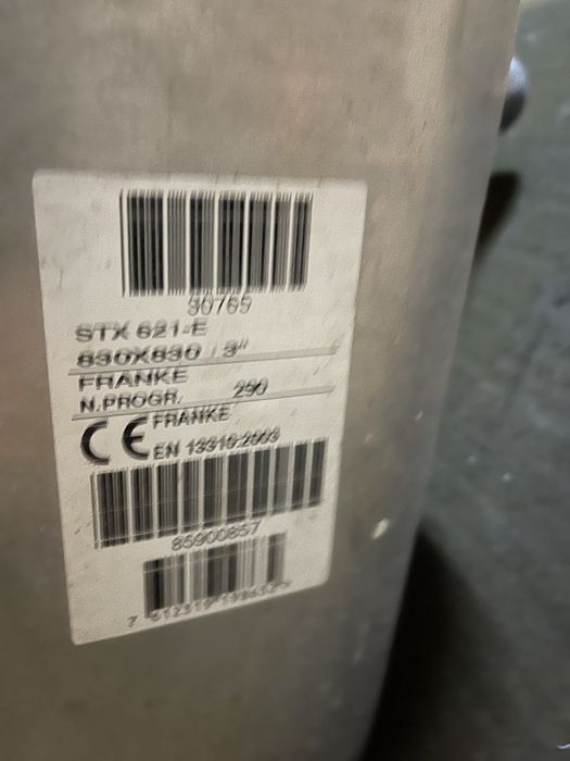 Chiuveta FRANKE dubla pe colt de inox