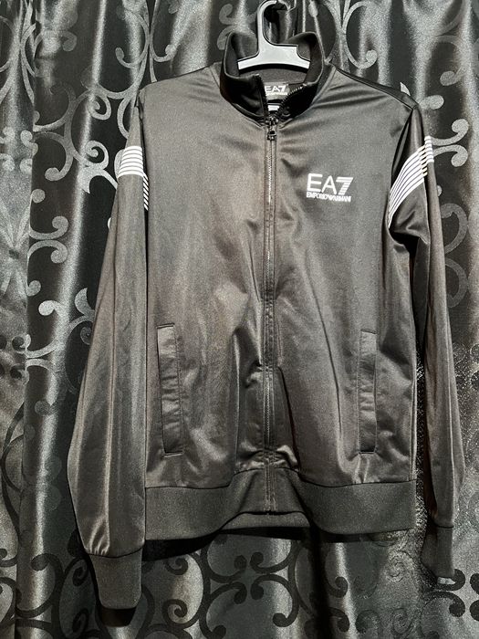 Bluză track-suit Neagră EA7
